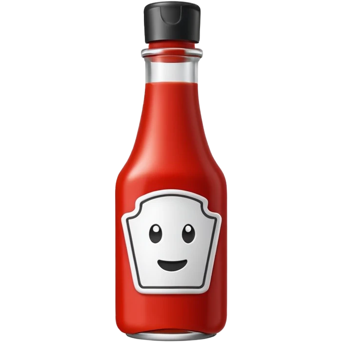 Ketchup bottle emoji
