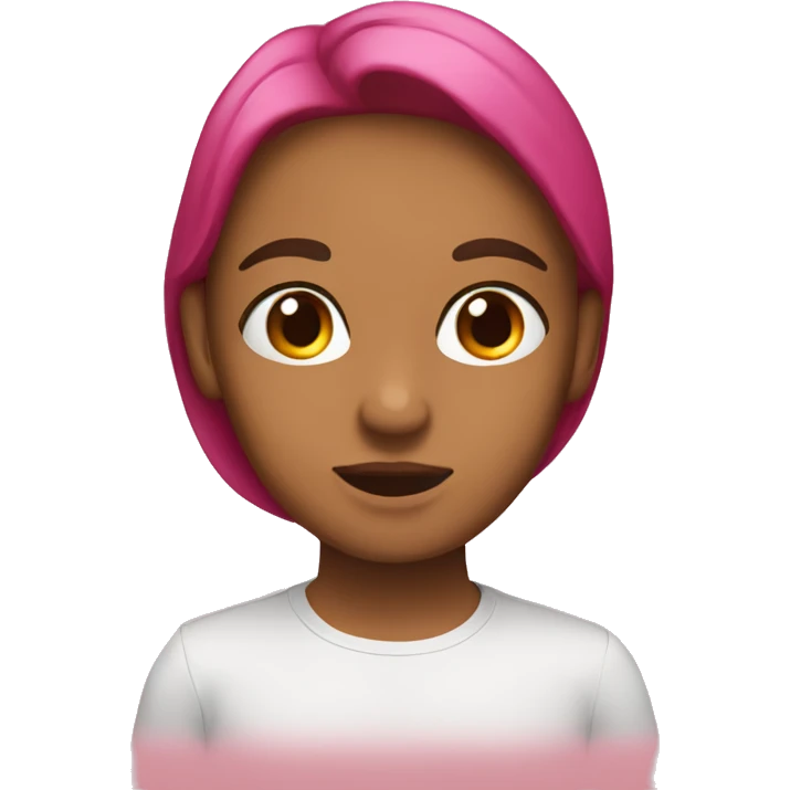 Emoji color rosa beso  emoji