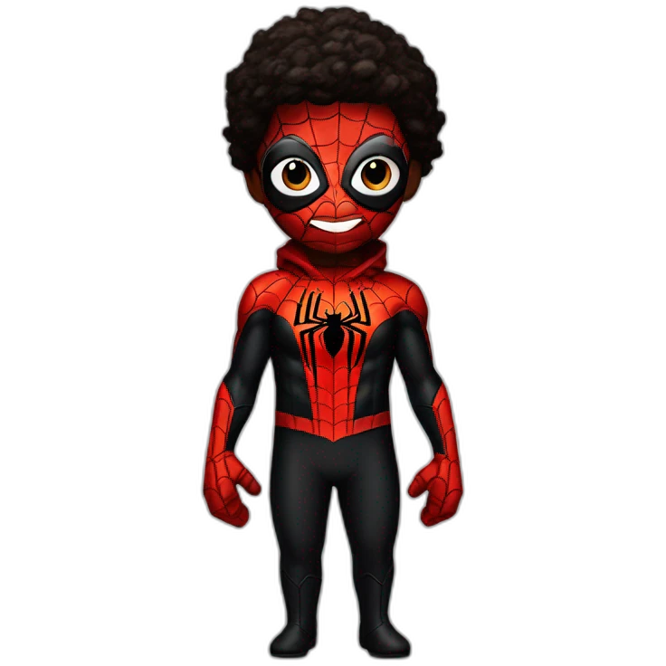 Spiderman miles morales emoji