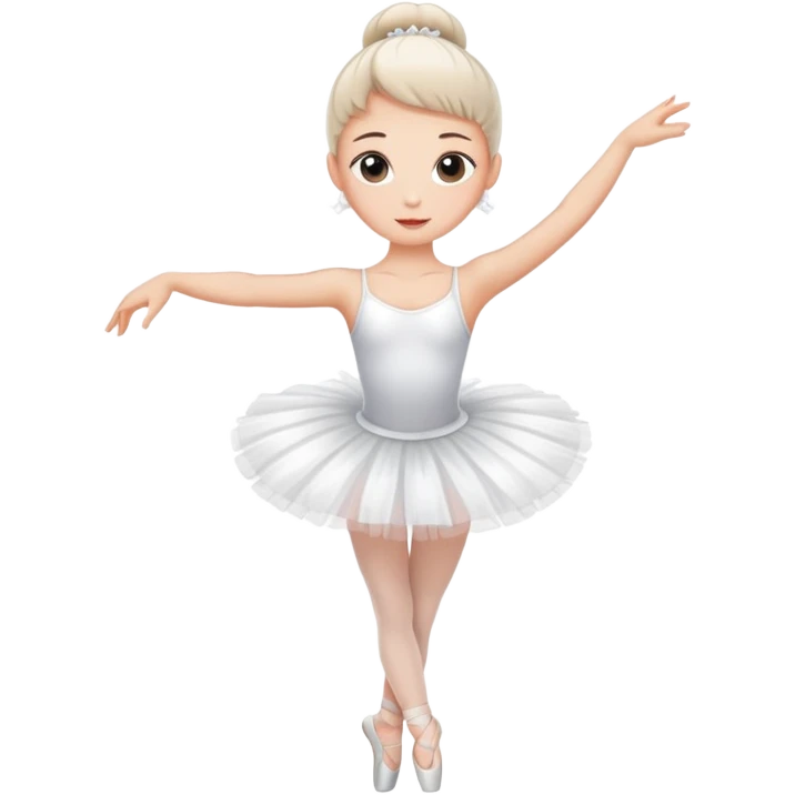 ballerina in tutu emoji