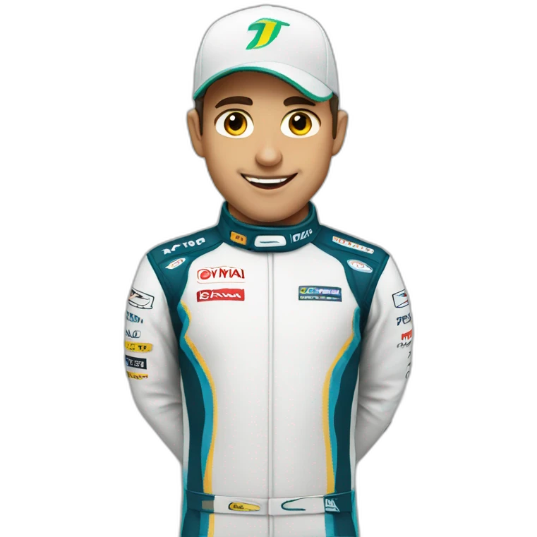 formula 1 driver emoji
