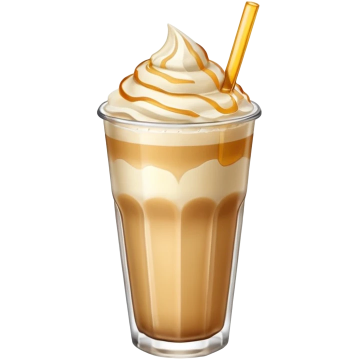 Ice latte honey salt emoji