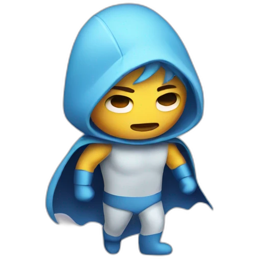 Sleepwalker superhero emoji