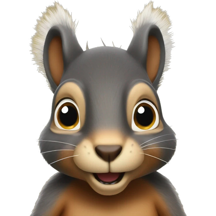 Weird ass squirrel  emoji
