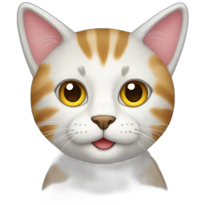 Christmas cat emoji