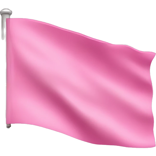 pink flag emoji