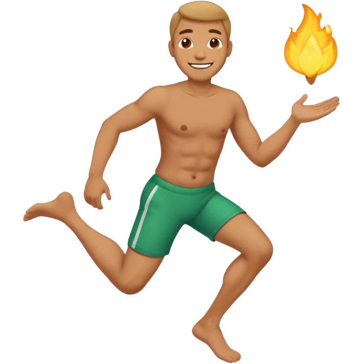 a man fart 🚶💨 emoji