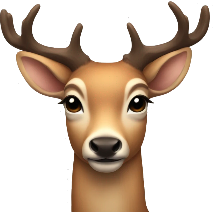 Aesthetic deer  emoji