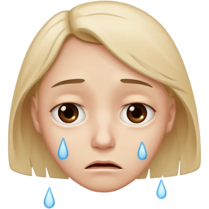 sad person emoji