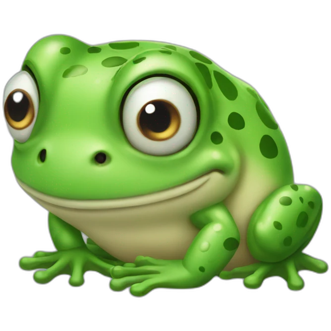 cute frog emoji