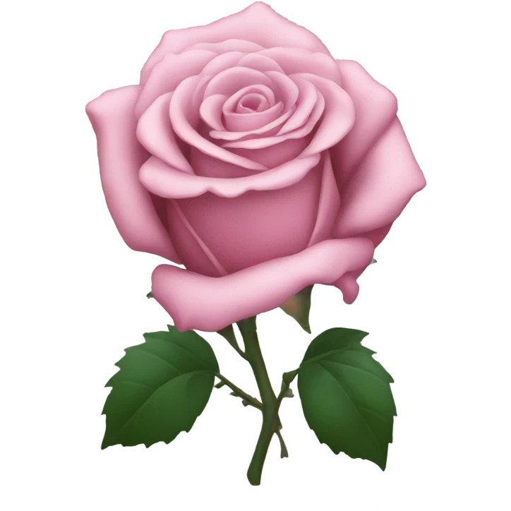 Cold rose emoji