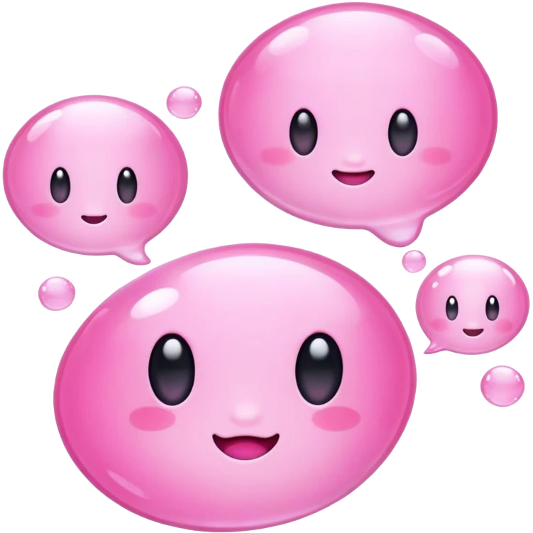 🫧, pink emoji