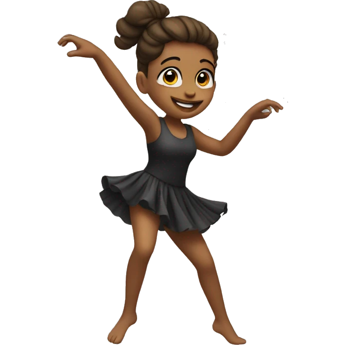 Girl is dancing  emoji