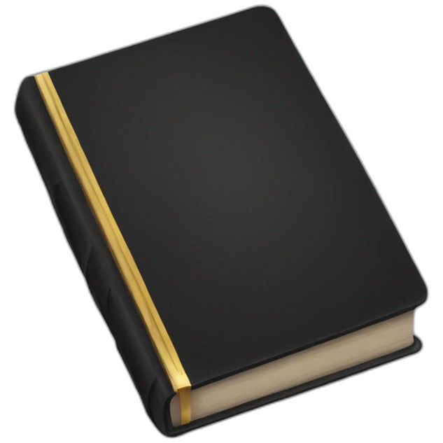 Black book  emoji