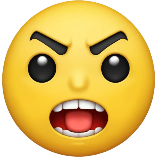 angry  emoji just like in the pacman  emoji