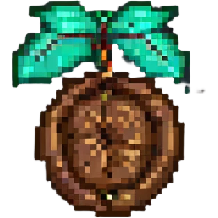 coffee bean pixel art emoji
