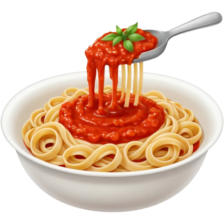 noodle with tomatoe emoji