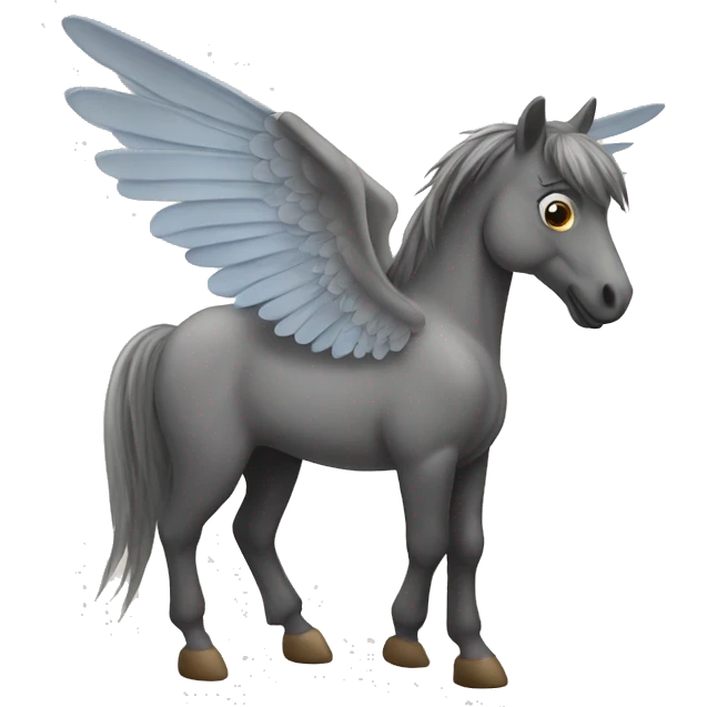 A hourse with wings emoji