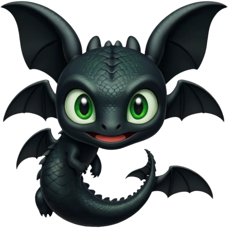 Toothless emoji