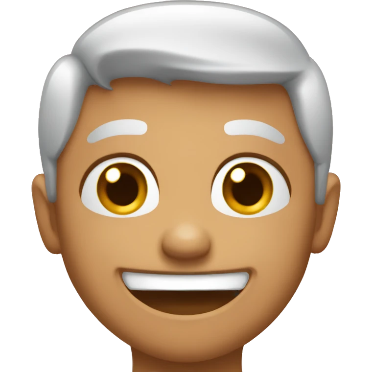 Happy blushing emoji emoji