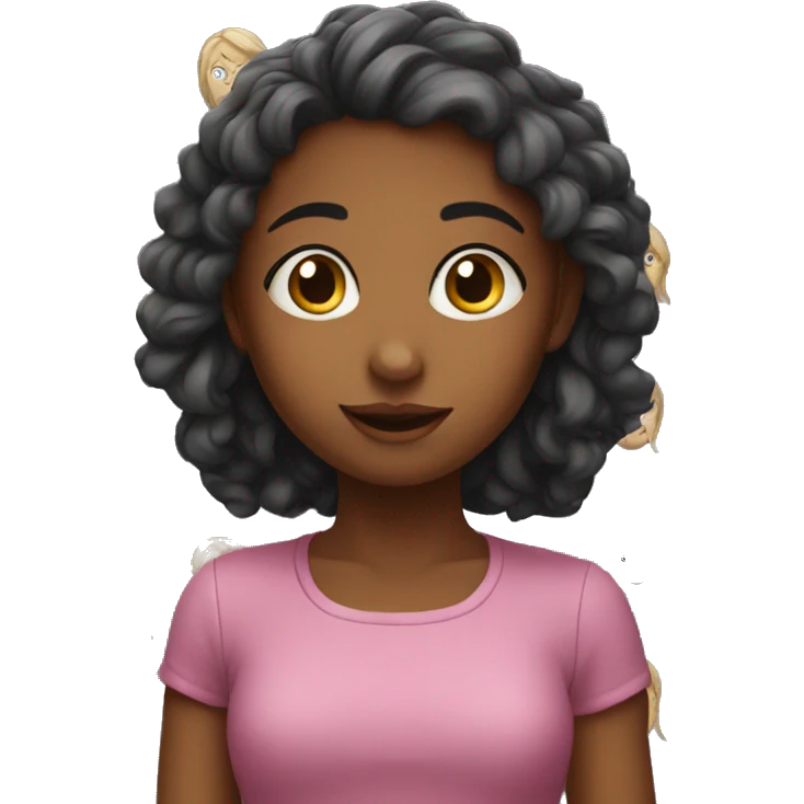 Sweet girl emoji
