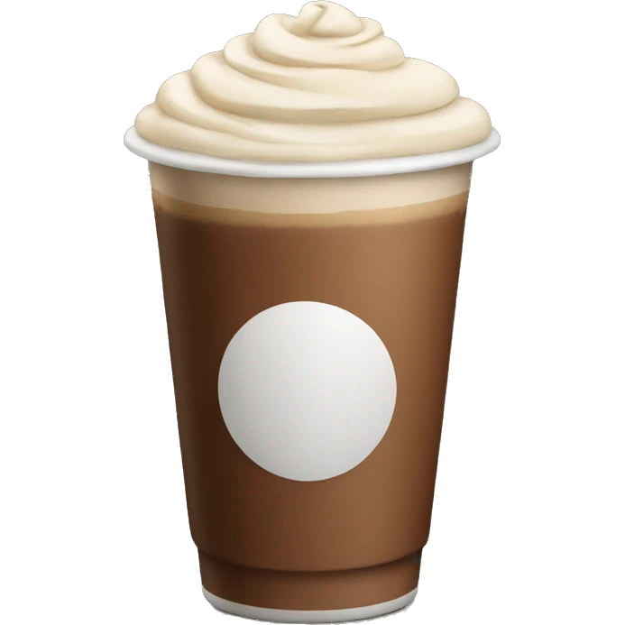Mocha drink emoji