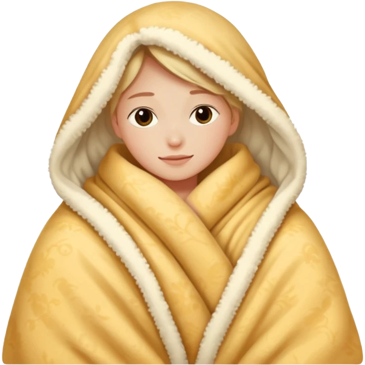 Soft Blanket Snuggles emoji