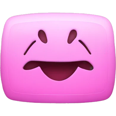 Pink Netflix symbol  emoji