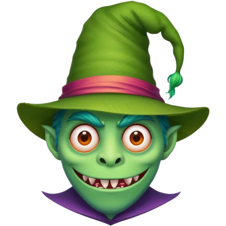 monster with hat emoji