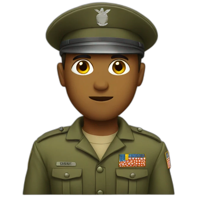 Soldier emoji