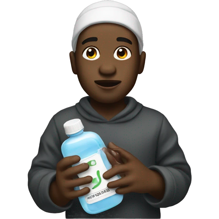 pdiddy holding baby oil emoji