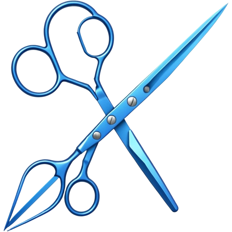 magic blue scizzors emoji