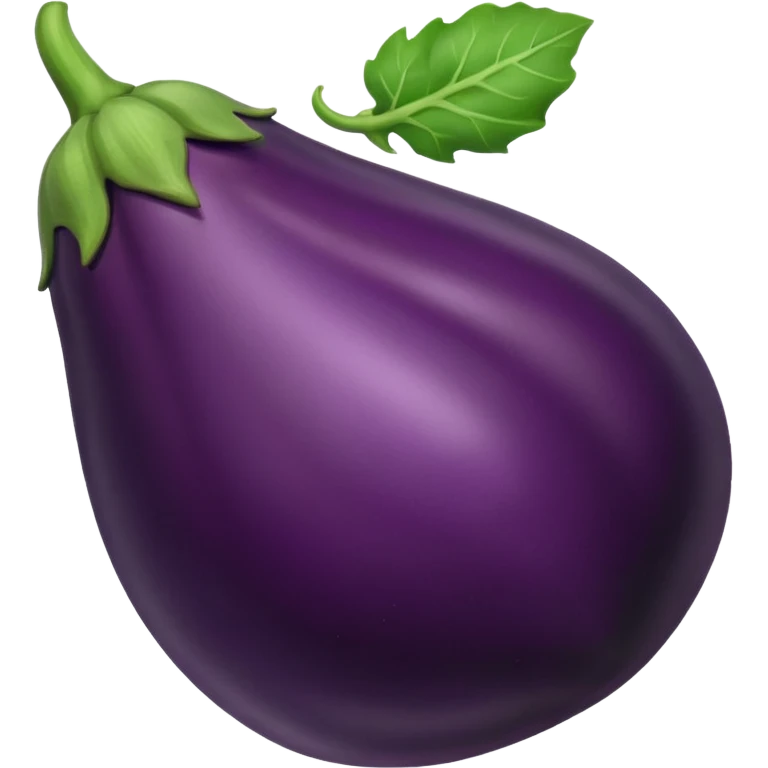 A coak looking eggplant emoji