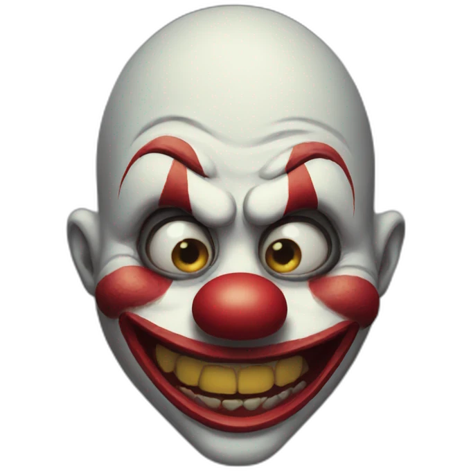 Scary Clown emoji