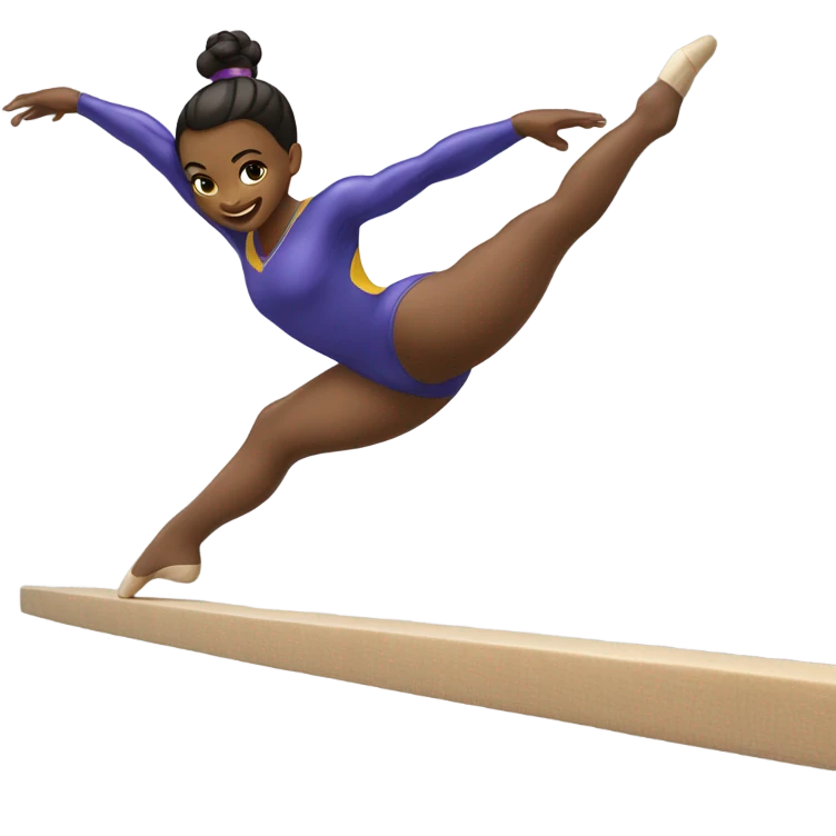 West chester ram gymnast emoji