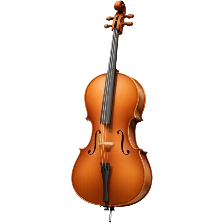 cello front view emoji
