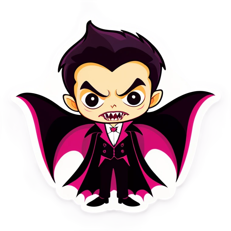 Vampire with a pink ྀིྀིྀིྀིྀི emoji