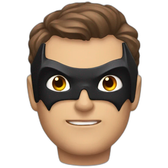 Bat man emoji