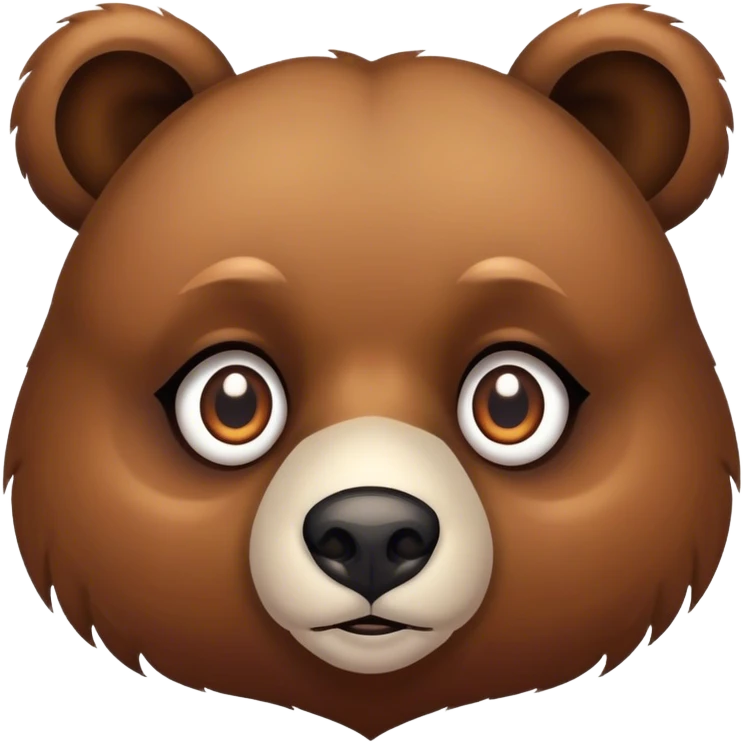 bear eyes emoji