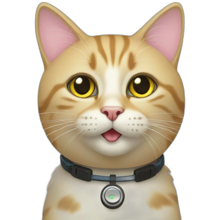 Remote controlled cat emoji