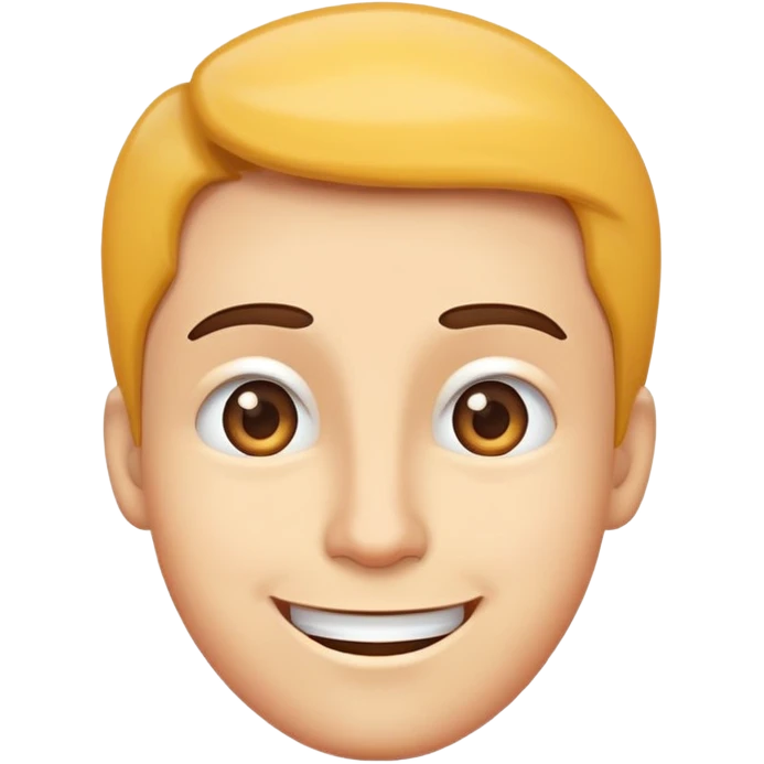 "what can i say?" looking smiley emoji