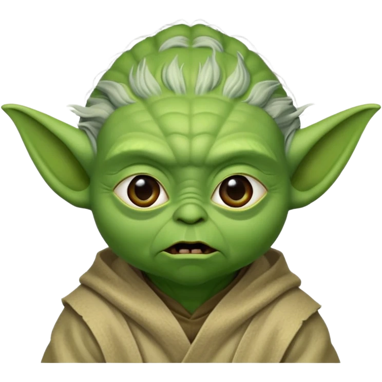 yoda ébahi  emoji