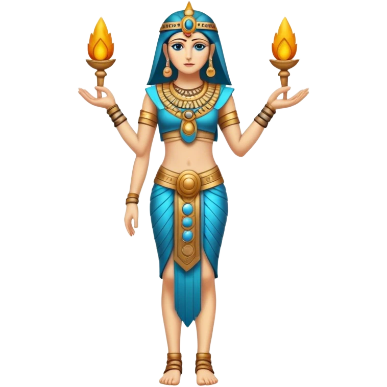 fullbody annunaki female emoji