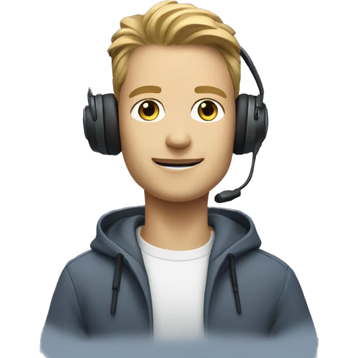coinbase employee that has a headset on emoji