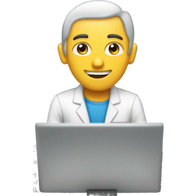 computer programmer with a logo with the text: "Segurnet" emoji
