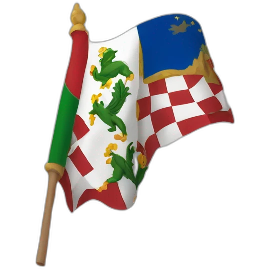 Drapeau de la corse emoji