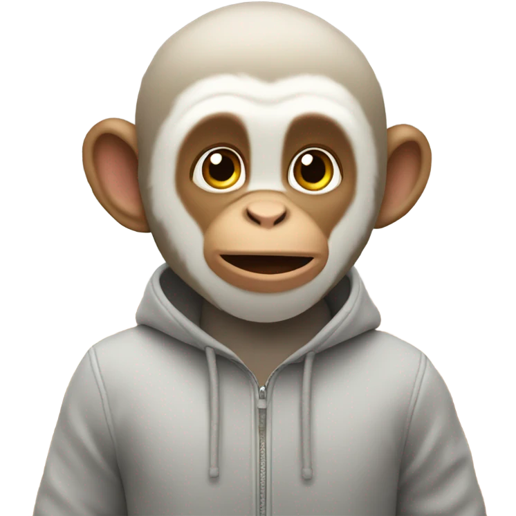 Little monkey at the Apple Store  emoji