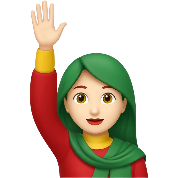 Kürdistan bayrağı  emoji