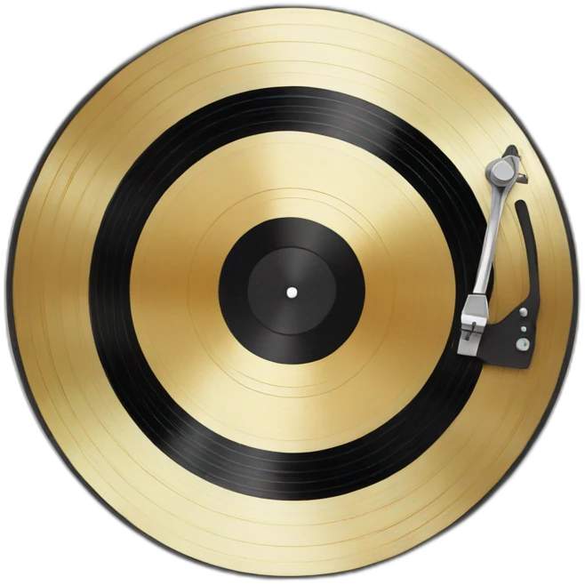 vinyl record emoji