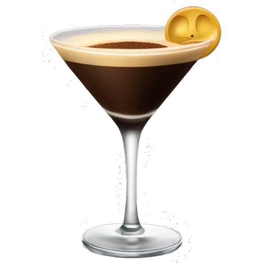 espresso martini cocktail emoji